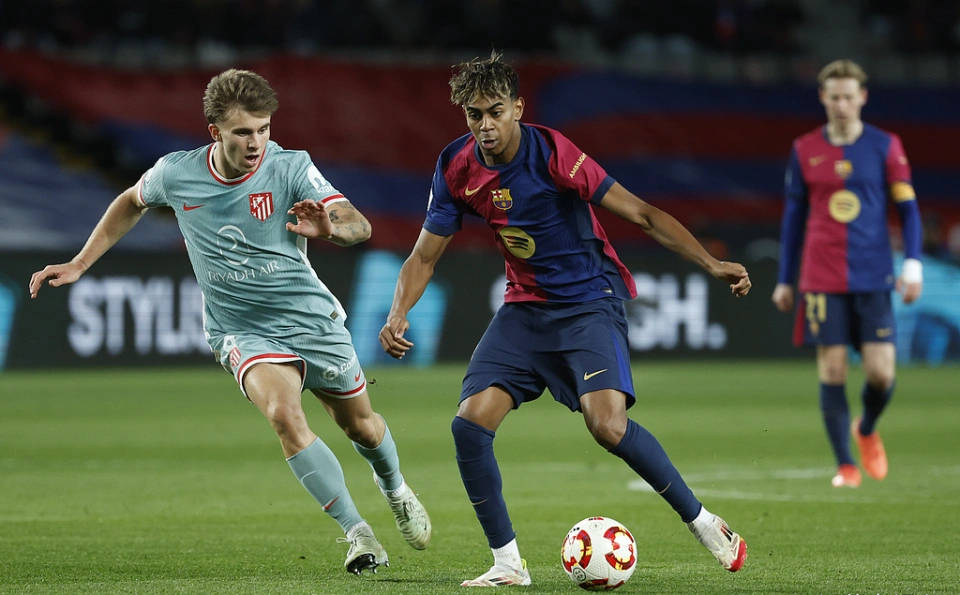 巴萨也没有, 不过在与皇